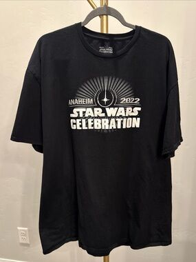 Star Wars Celebration Anaheim 2022 Size 3x Main Event Logo Shirt T-Shirts